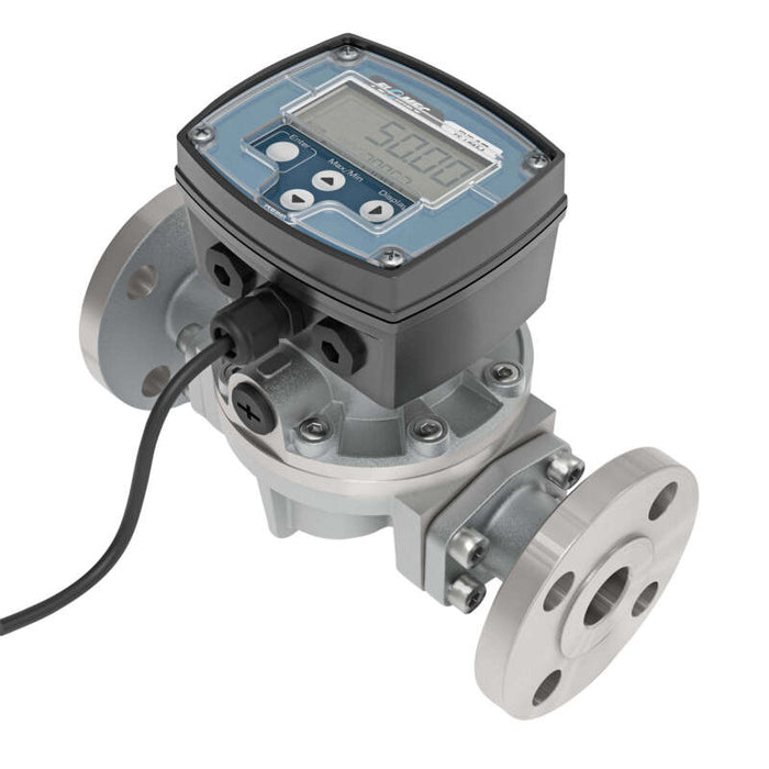 Flow Meter Seri OM dengan Layar | 1/2" - 2" (1 L/menit - 450 L/menit)