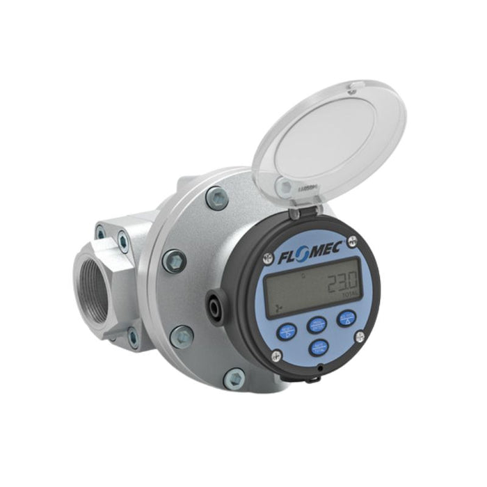 Flow Meter Seri OM dengan Layar dan Output | 1/2" - 2" (1 L/mnt - 450 L/mnt)