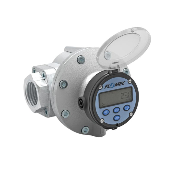 Flow Meter Seri OM dengan Layar dan Output | 1/2" - 2" (1 L/mnt - 450 L/mnt)
