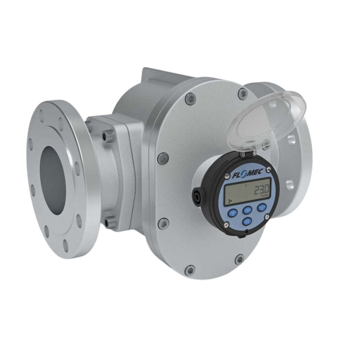 Flow Meter Seri OM dengan Layar dan Output | 3" - 4" (35 L/mnt - 2500 L/mnt)