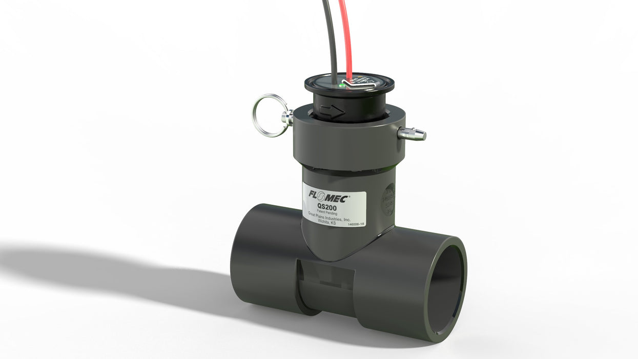 Sensor Aliran Irigasi Ultrasonik QS200
