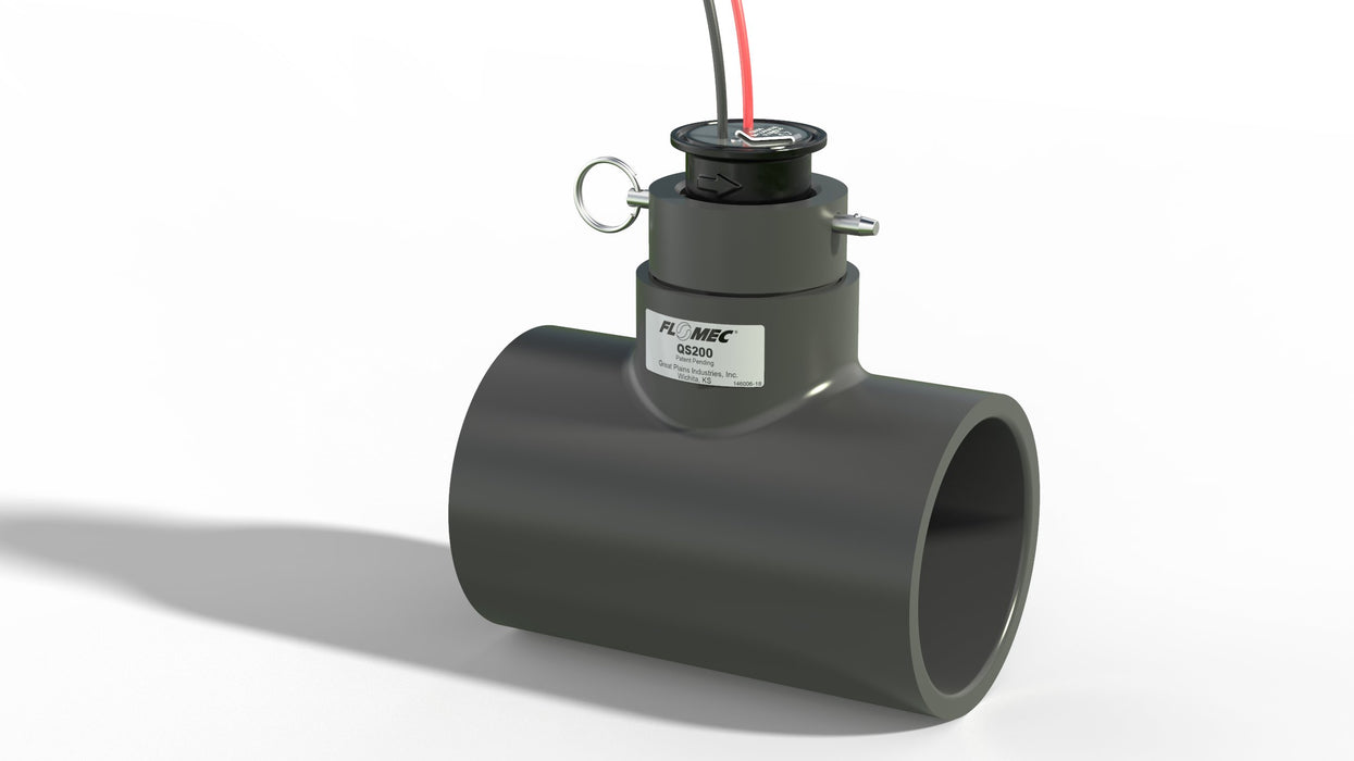 Sensor Aliran Irigasi Ultrasonik QS200