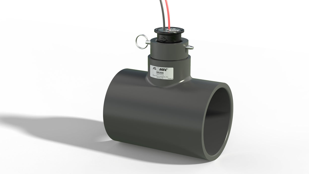 Sensor Aliran Irigasi Ultrasonik QS200